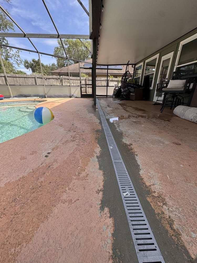 Channel Drains in Central Florida
