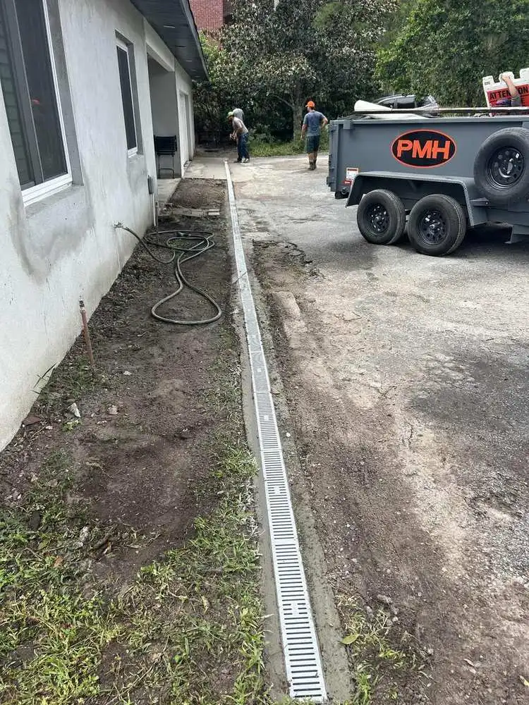 Channel Drains by PMH French Drain Contractors